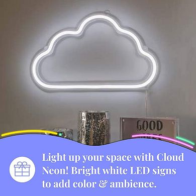 LED Neon Light, Wall Hanging Room Decor, Clear Cord With OnOff Switch, Home Decor for Unique Rooms