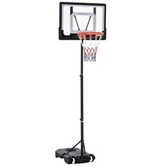 Soozier Basketball Stand for Kids & Height Adjustable w/ Fillable Bottom Base