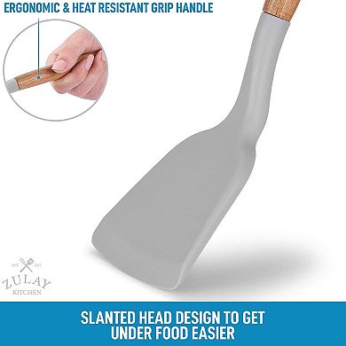Zulay Kitchen Premium Silicone Spatula