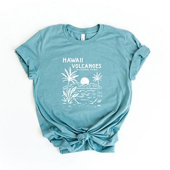 Hawaii Volcanoes Short Sleeve Graphic Tee
