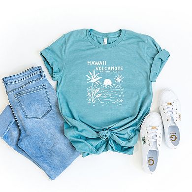 Hawaii Volcanoes Short Sleeve Graphic Tee