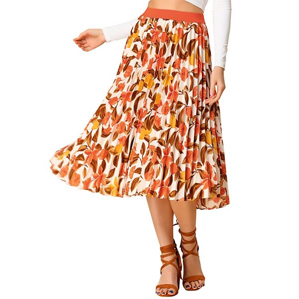 Pleated midi skirt kohls hotsell