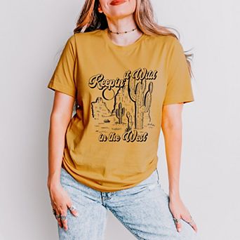 Simply Sage Market Keepin It Wild In The West Short Sleeve Tee