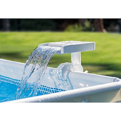 Intex 28090E Above Ground Swimming Pool 3 Colored LED Relaxing Waterfall Cascade
