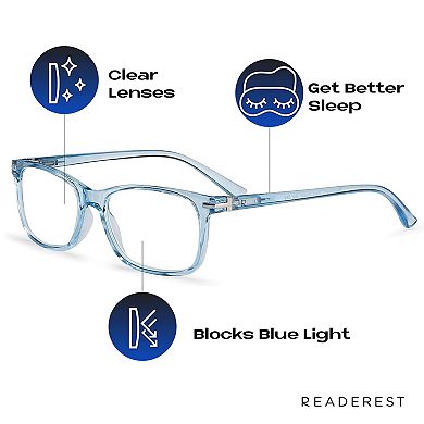 Blue Light Blocking Reading Glasses, Eye Protection Computer Eyeglasses