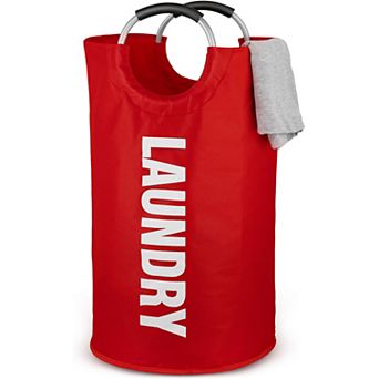 Zulay Kitchen Non-Slip Padded Laundry Bag With Handles