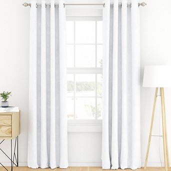 Urban Loft's Thermal Insulated Grommet 2 Curtain Panels 100% Black Out Indoor Home