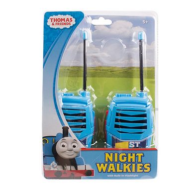 Thomas and Friends Night Action 2-in-1 Walkie Talkie with Built-in Flashlight