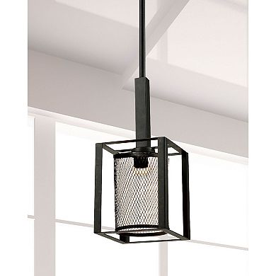 61.5" Black Dixon Mesh Mini Pendant Ceiling Light Fixture