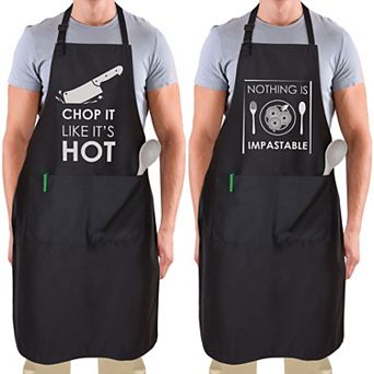 Zulay Kitchen Funny Apron For Men, Women, and Couples