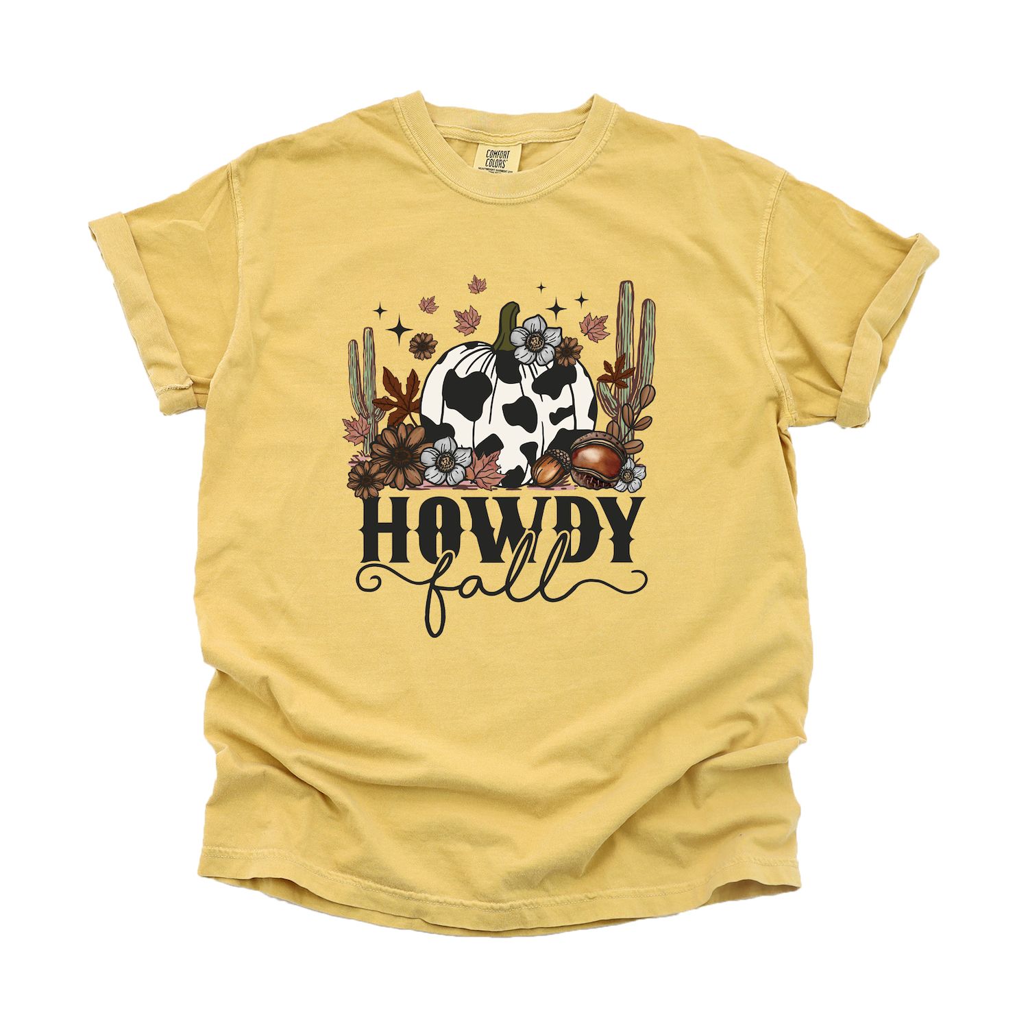 Distressed Howdy Comfort Colors Shirt