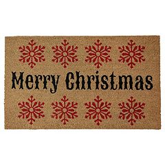 Welcome Snowflake Doormat, Winter Doormat, Welcome Mat, Winter Decor,  Outdoor Rug, Christmas Doormat, Front Door Mat, Christmas Decor, Snow