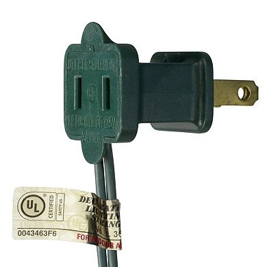 50 Multi-Color LED C7 Mini Christmas Lights 20.25 ft Green Wire