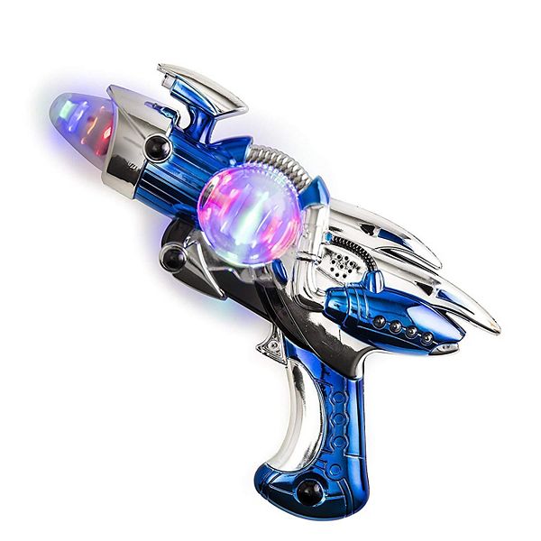 LightUp Noise Blaster with Super Spinning Space Style for Novelty and Gag Toys Party Favor