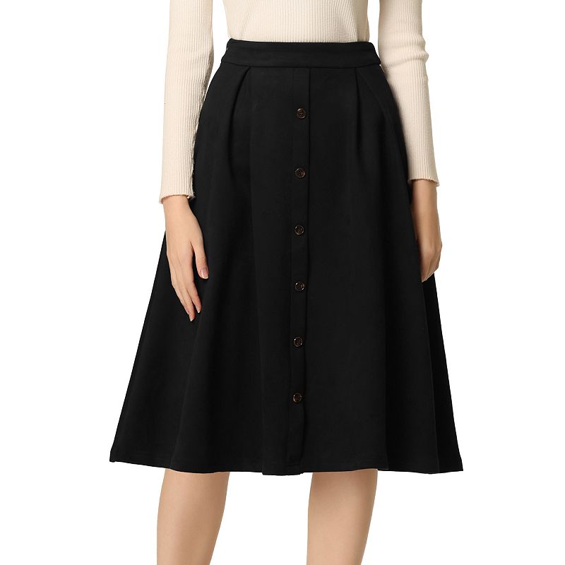 Kohls black midi outlet skirt