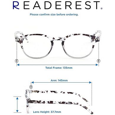 Round Blue Light Blocking Reading Glasses