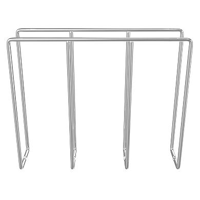 Rev-A-Shelf 596-10CR-52 Chrome U-Shaped Bakeware Cabinet Organizer (2 Pack)