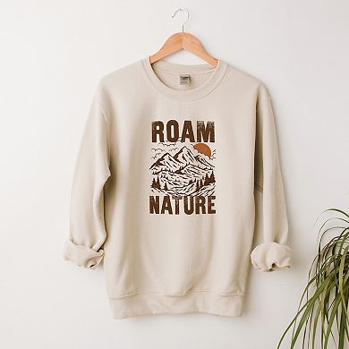 Roam Nature Mountains  Sweatshirt