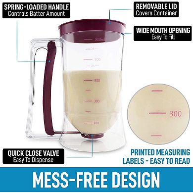 Zulay Kitchen Pancake Batter Dispenser
