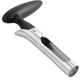 Simple Craft Premium Stainless Steel Apple Corer Tool for Removing Cores & Pits