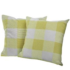 Farmlyn Creek Set Of 4 Plaid Throw Pillow Covers, 18x18 Inch