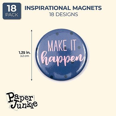 Inspirational Quote Magnets (18 Pack)