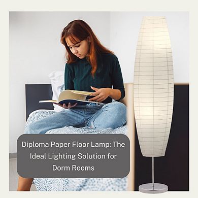 Diploma Paper Floor Lamp