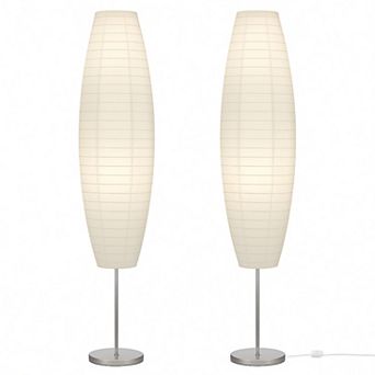 Diploma Paper Floor Lamp Set Of 2