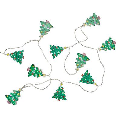 10-Count LED 3Christmas Tree Fairy Lights 5.5ft Copper Wire