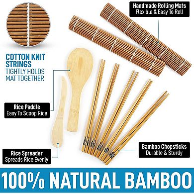 Zulay Kitchen Sushi Making Kit For Beginners