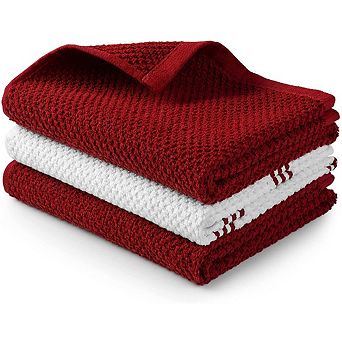 Zulay Kitchen Absorbent Kitchen Towels Cotton