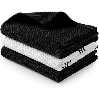 Zulay Kitchen Absorbent Kitchen Towels Cotton