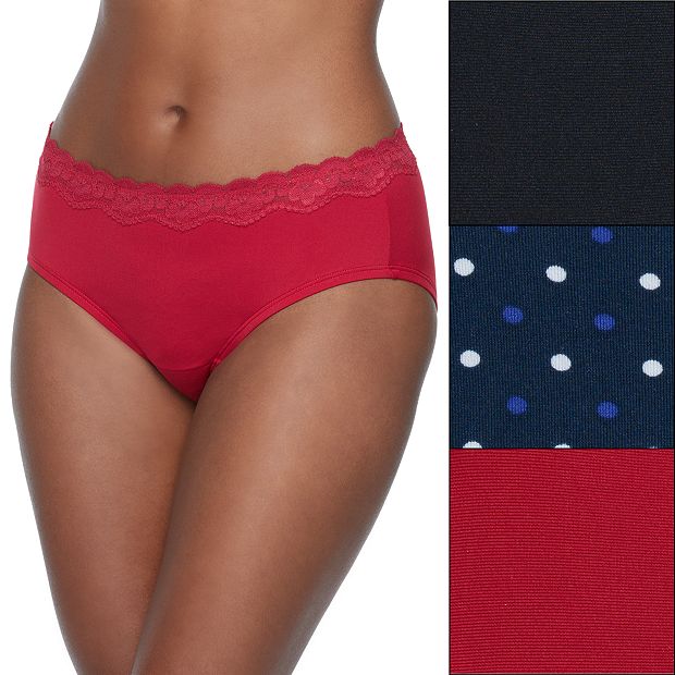 Women's Red Hipster Panties