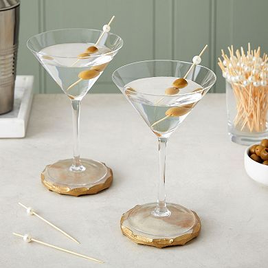 White Pearl Cocktail Picks, Wood Toothpicks (4.7 In, 150 Pack)