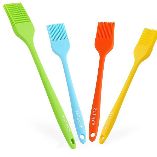 Zulay Kitchen Pastry Brush - 4 Piece Set