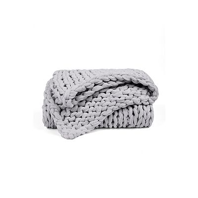 Oversized Chunky Hand Knit shops Bed Throw