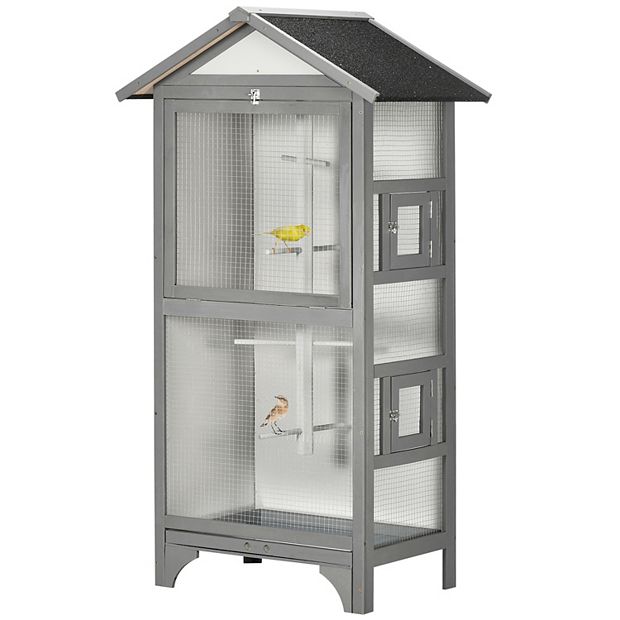 Large bird cage for small clearance birds