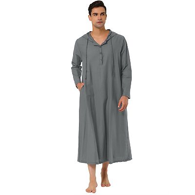 MoFiz Men's Pajama Set Long Sleeve Crew Neck Shirts & Bottom