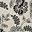 Black Off White Floral