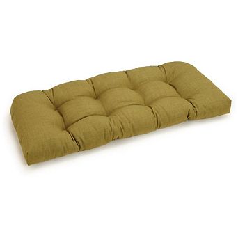 Blazing Needles 42-inch by 19-inch U-Shaped Solid Spun Polyester Tufted Settee/Bench Cushion