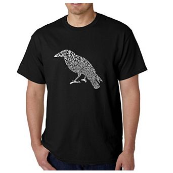 Edgar Allen Poe's The Raven - Men's Word Art T-shirt
