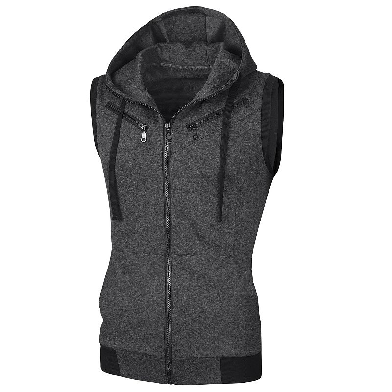 Sleeveless Vest With Hood Kohls