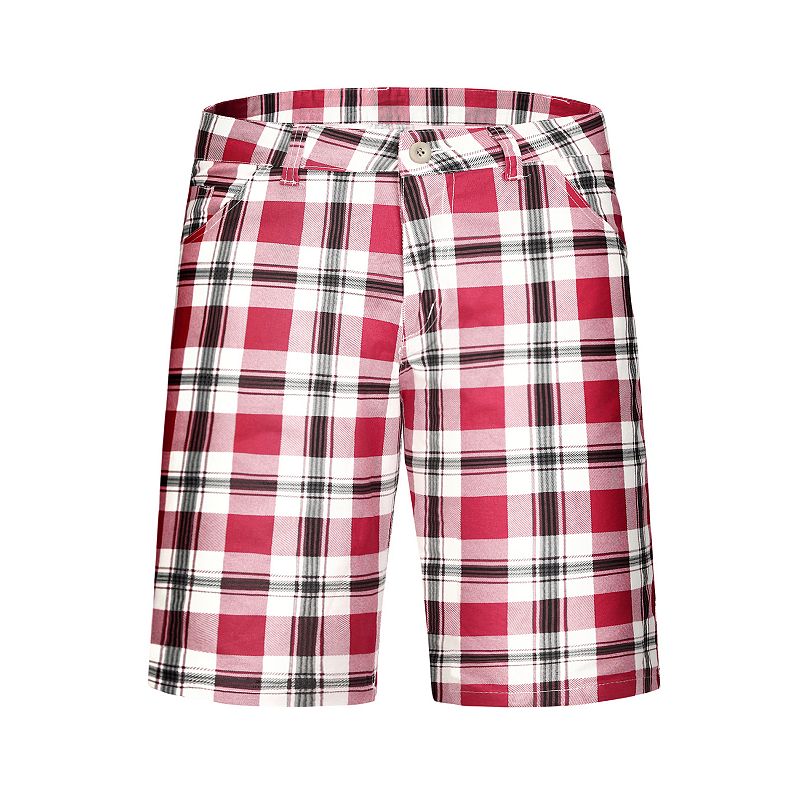 Kohls mens sales plaid shorts