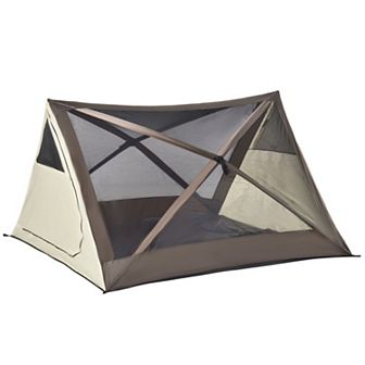 Outsunny Pop Up Tent Automatic Instant Portable Cabana Beach Tent w/ Carry Bag