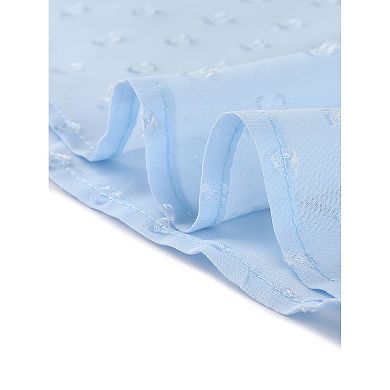 Women's Collar Short Sleeve Drawstring Layered Dress