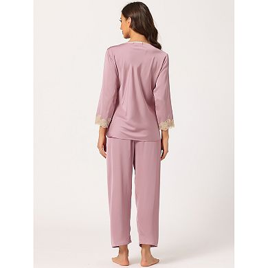 Women's Pajama Sets Sleepwear Soft Female Night Suit Lounge Sets