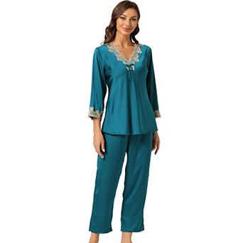 Women's Pajama Sets Sleepwear Soft Female Night Suit Lounge Sets