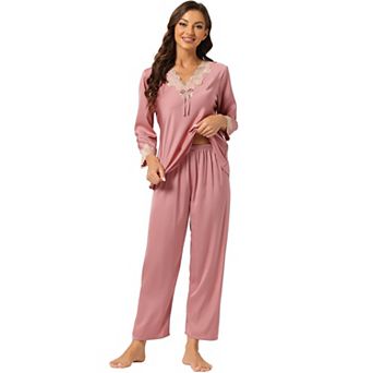 Women's Pajama Sets Sleepwear Soft Female Night Suit Lounge Sets