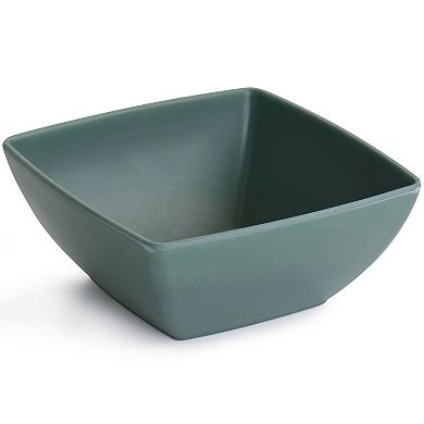 Gibson Home Grayson Melamine 12 Piece Square Dinnerware Set