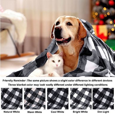 Flannel Fleece Blanket Sofa Blankets Pet 30"x40"